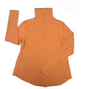 GAP Feather Turtleneck in Earthy Brown – Size L